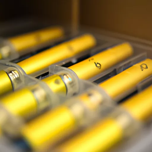 Storage electronic cigarettes
