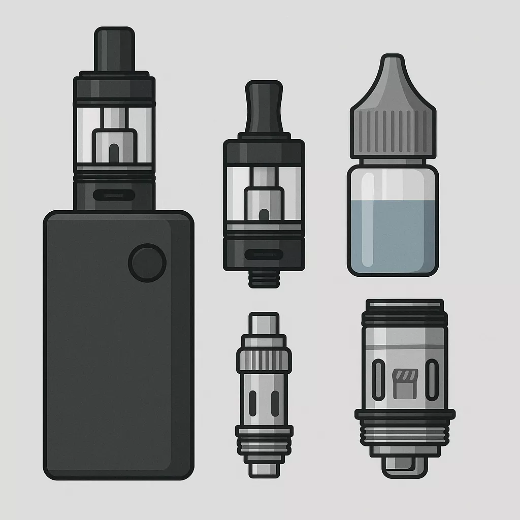 parts electronic cigarettes