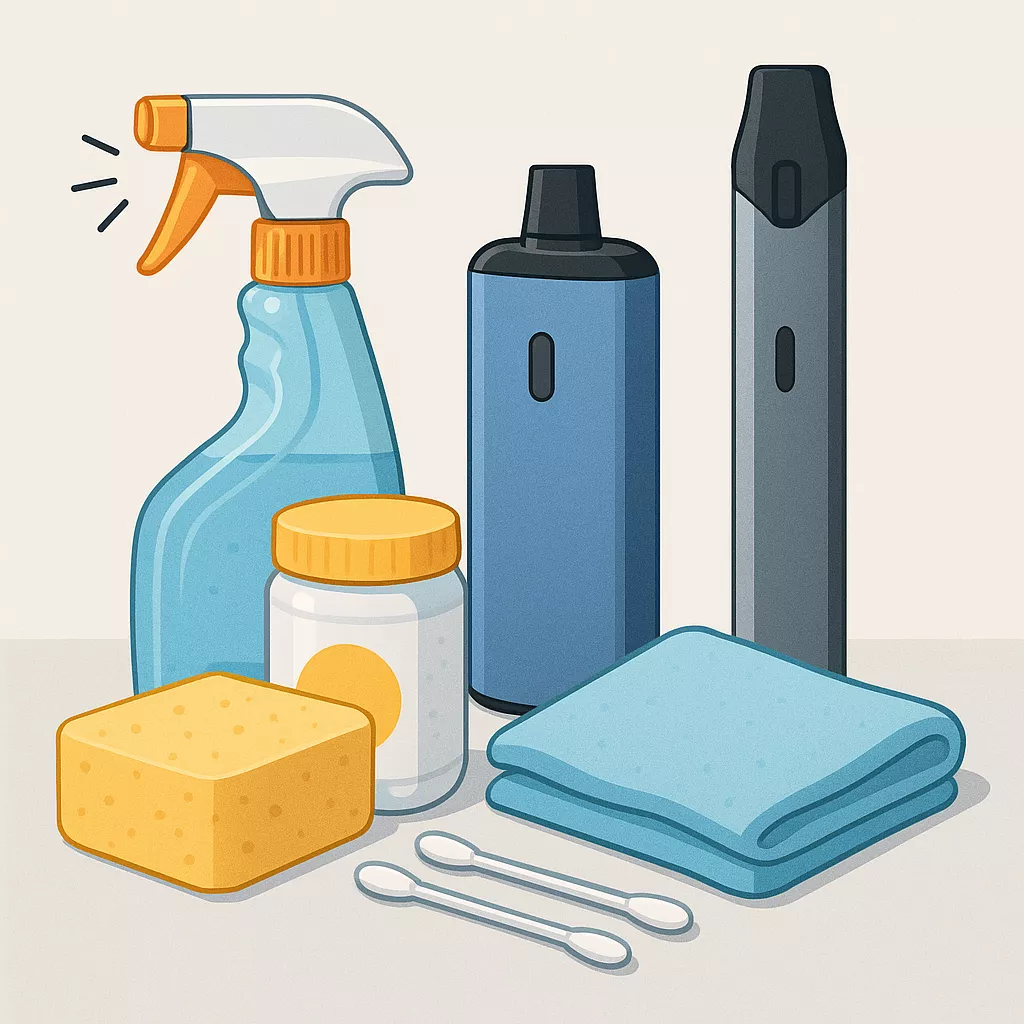 cleaning supplies electronic cigarettes