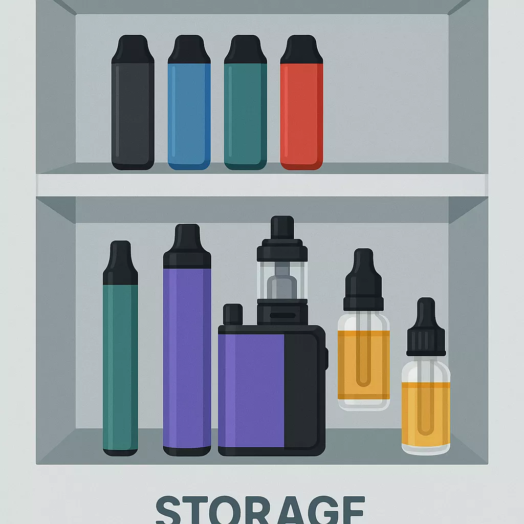 storage electronic cigarettes